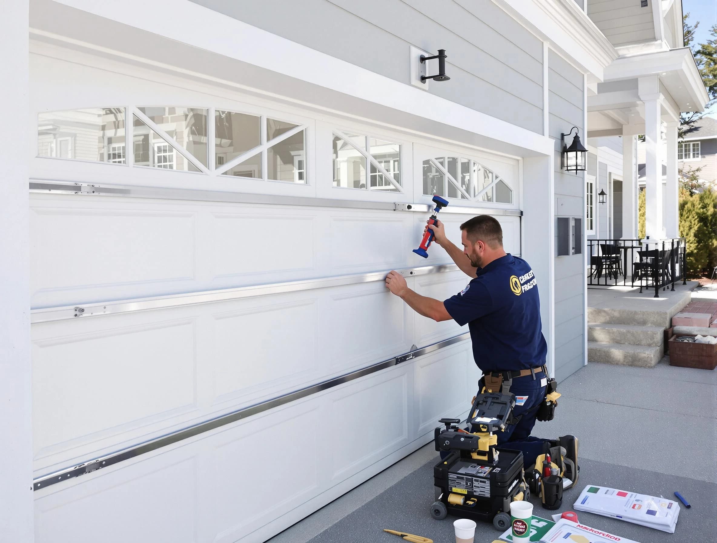 Professional garage door installation by Roy Garage Door Repair in Roy