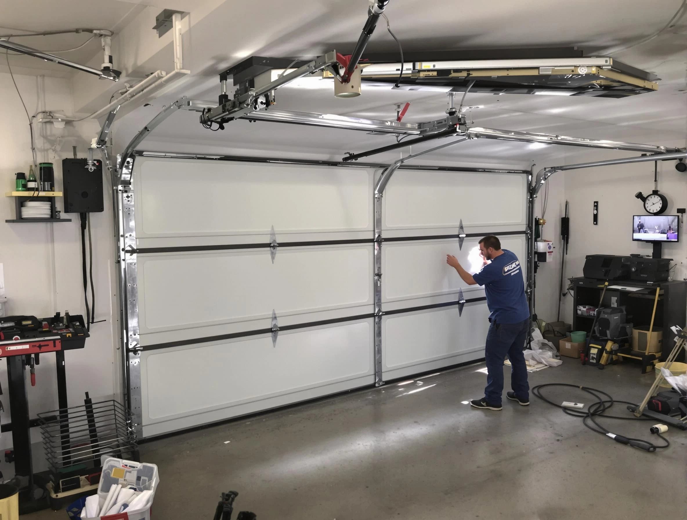 Professional garage door repair service by Roy Garage Door Repair in Roy