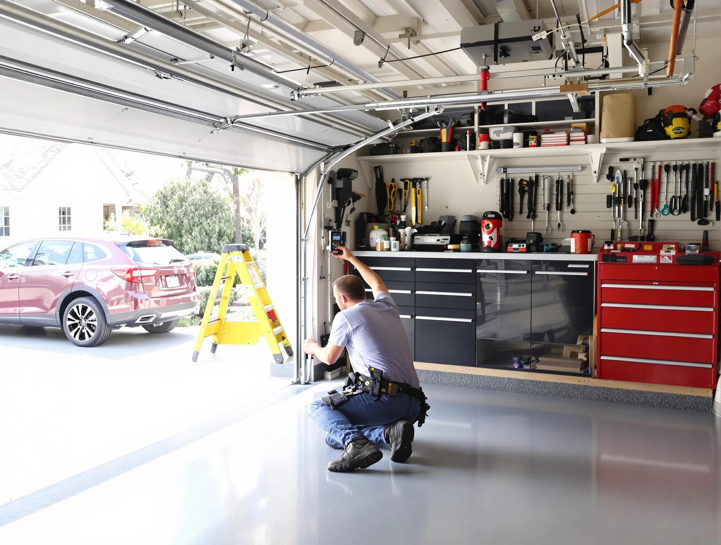 Local garage door repair service by Roy Garage Door Repair in Roy