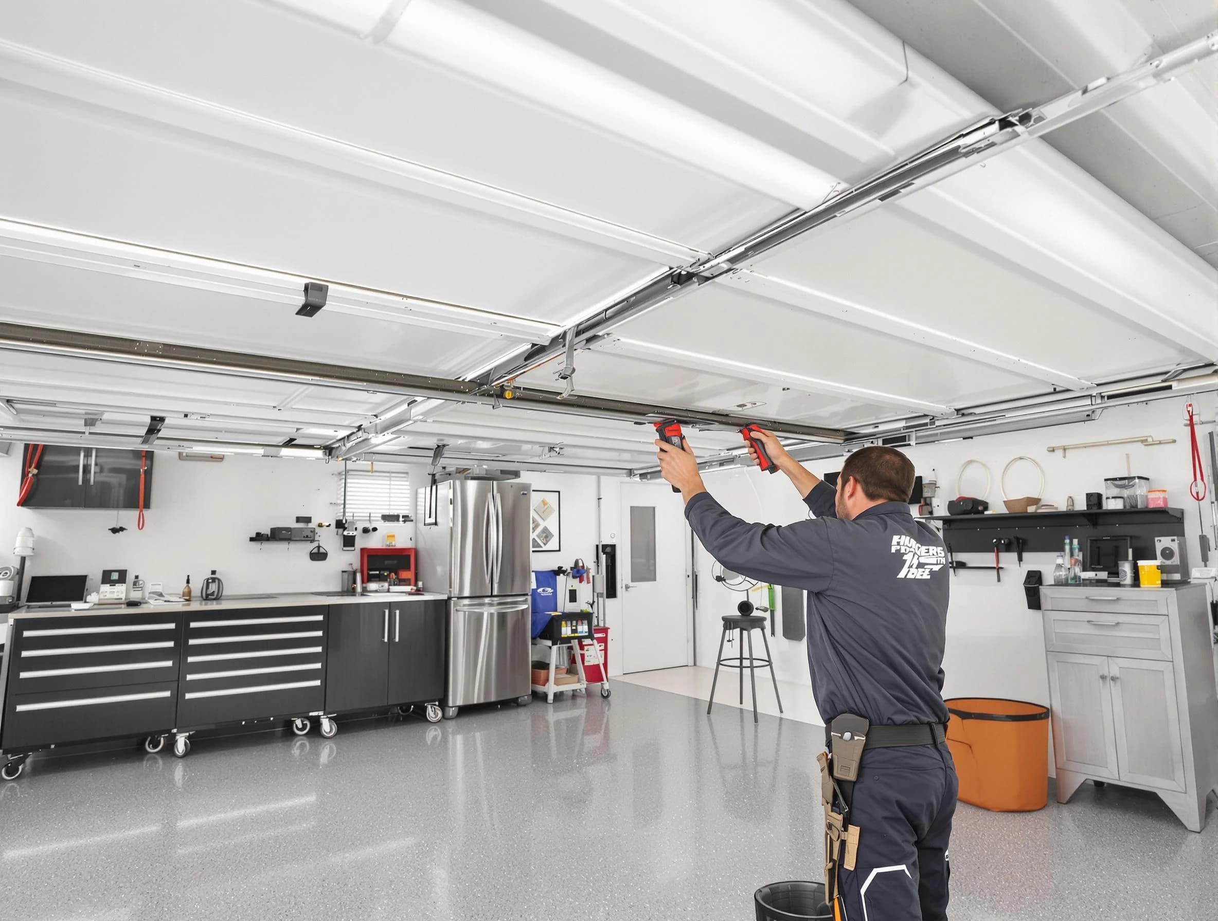 Overhead garage door repair service by Roy Garage Door Repair in Roy