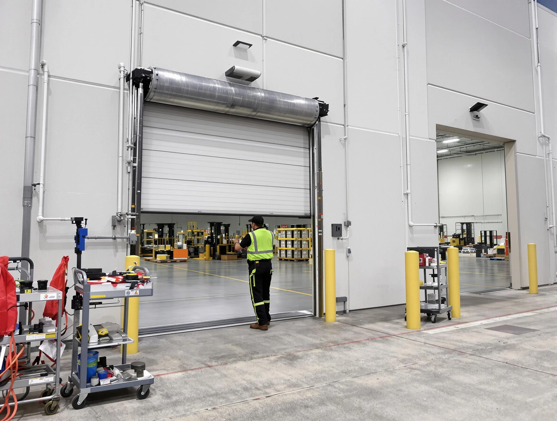 Commercial Garage Door Repair in Roy