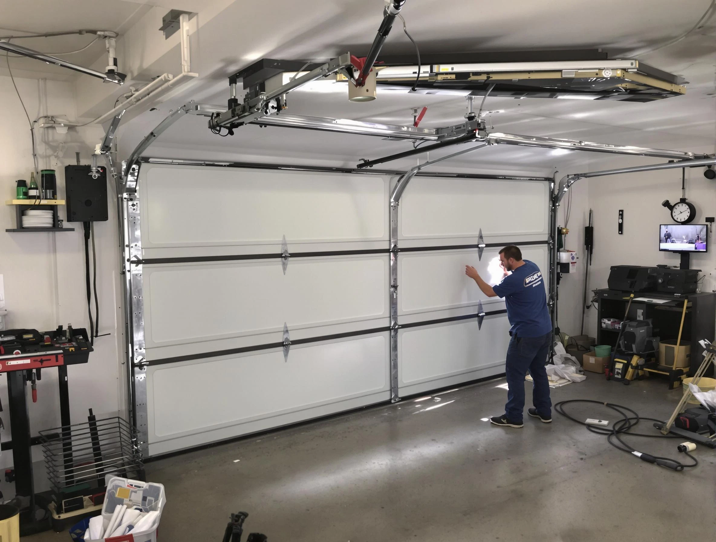 Professional garage door repair service by Roy Garage Door Repair in Roy