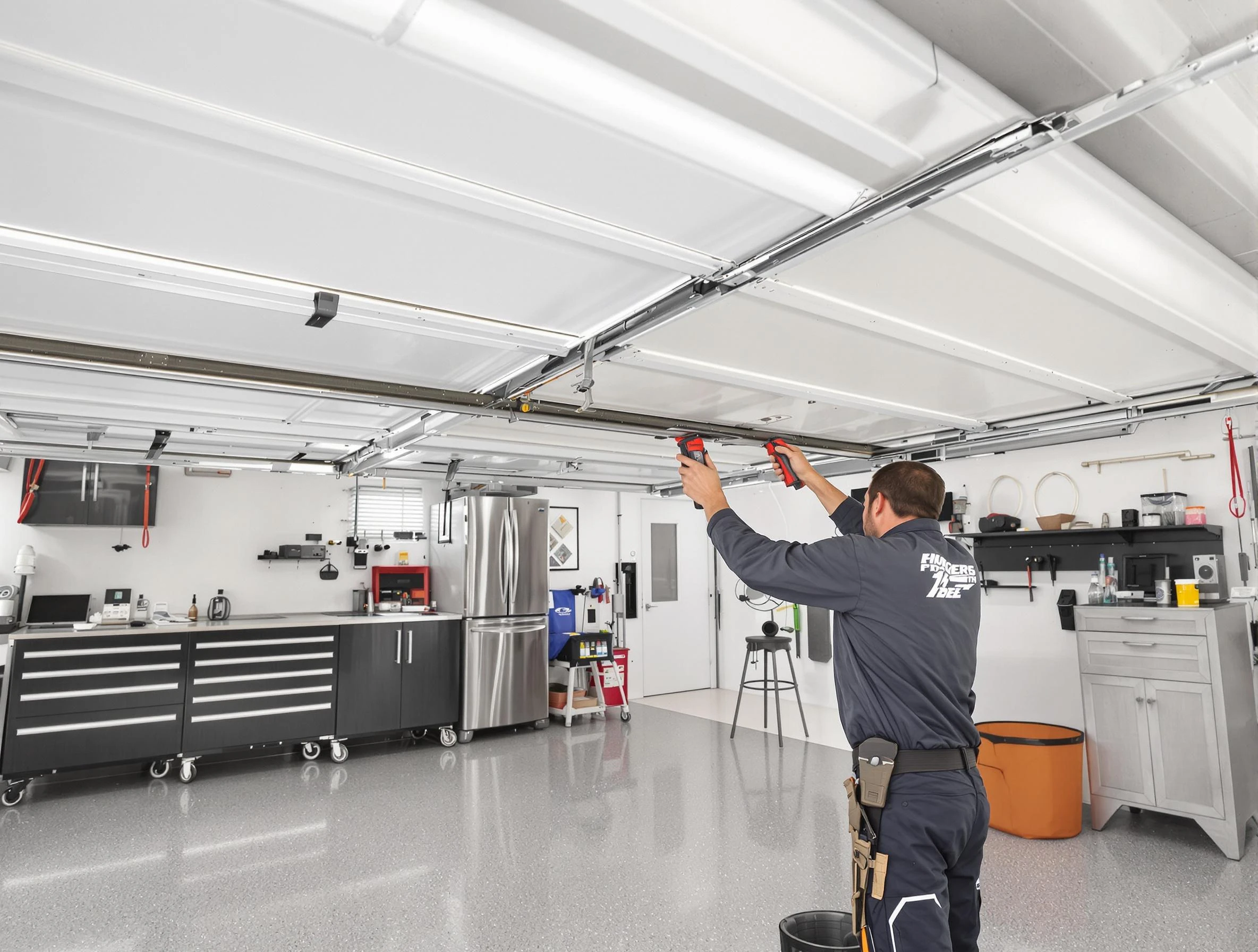 Overhead garage door repair service by Roy Garage Door Repair in Roy